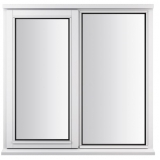 janela pvc branca Alumínio