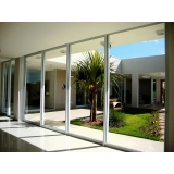 Porta de Correr Pvc 4 Folhas