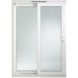 porta de correr pvc 1 folha Hortolândia
